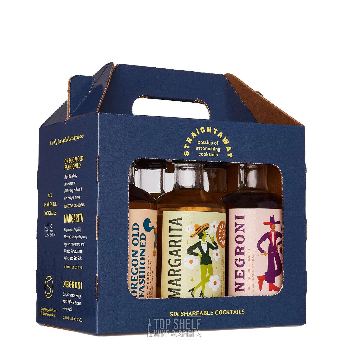 Straightaway Six Pack Party Set 200ml