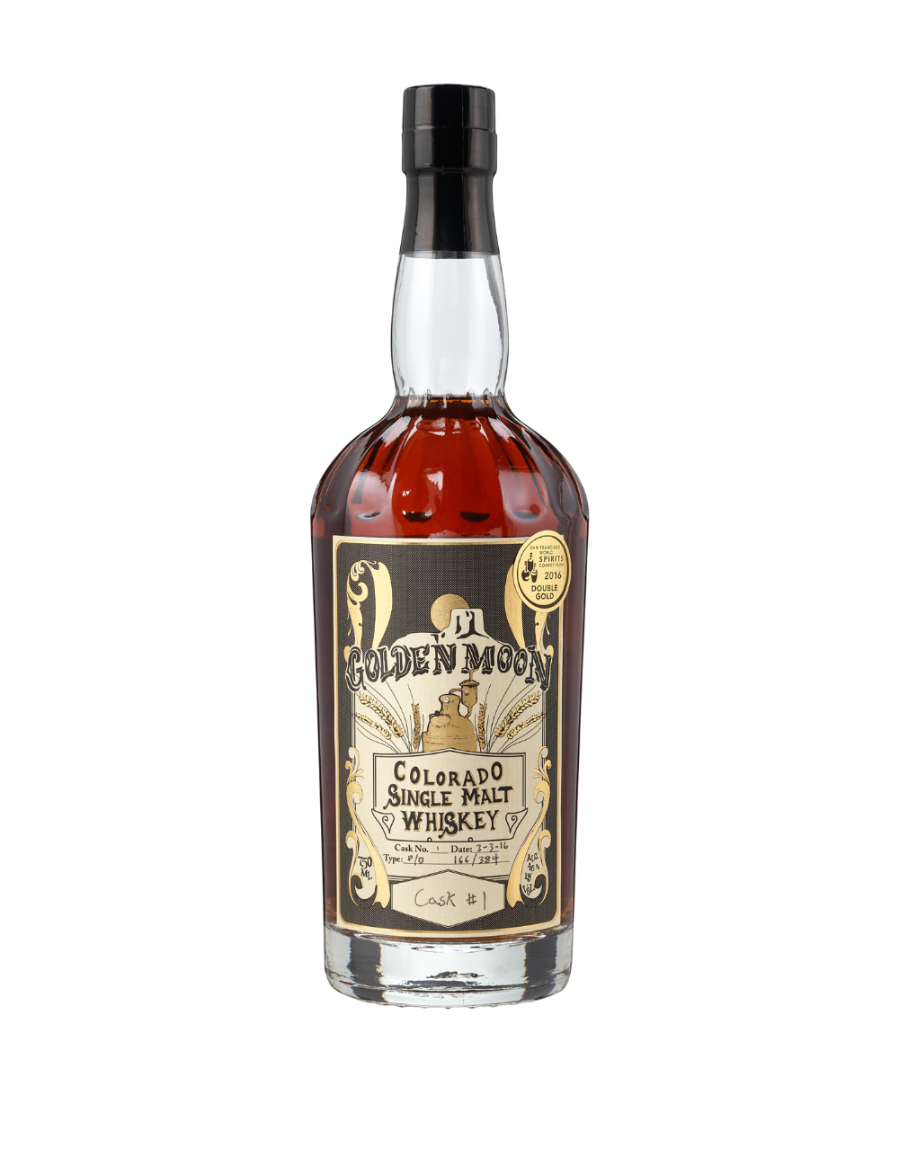 GOLDEN MOON COLORADO SINGLE MALT WHISKEY 750 ML