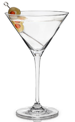 Viski Crystal Martini Glasses (Set of 4)