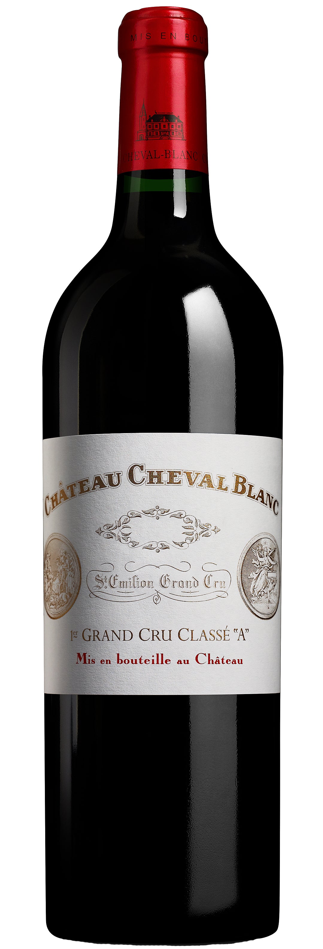 Chateau Cheval Blanc 2015 Front Bottle Shot