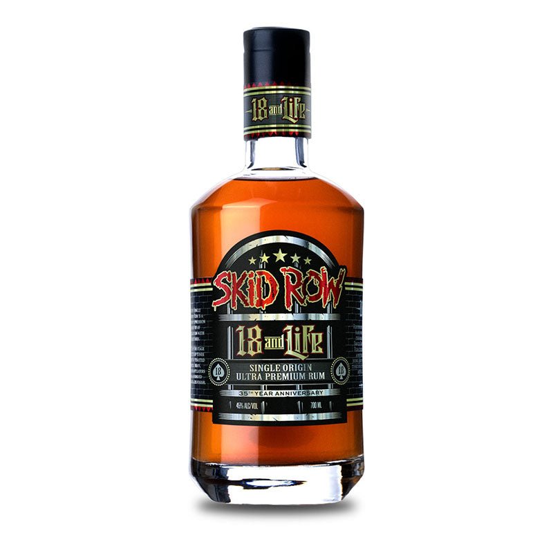 Skid Row 18 and Life Ultra Premium Rum 750ml