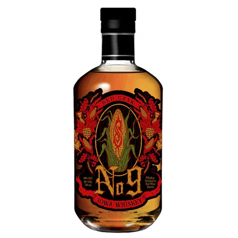 Slipknot No 9 Red Cask Iowa Whiskey 750ml