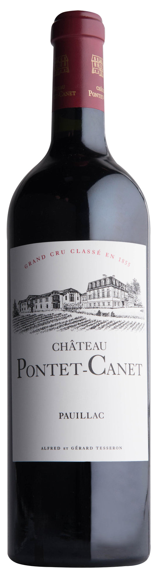 Chateau Pontet-Canet  2019  Front Bottle Shot