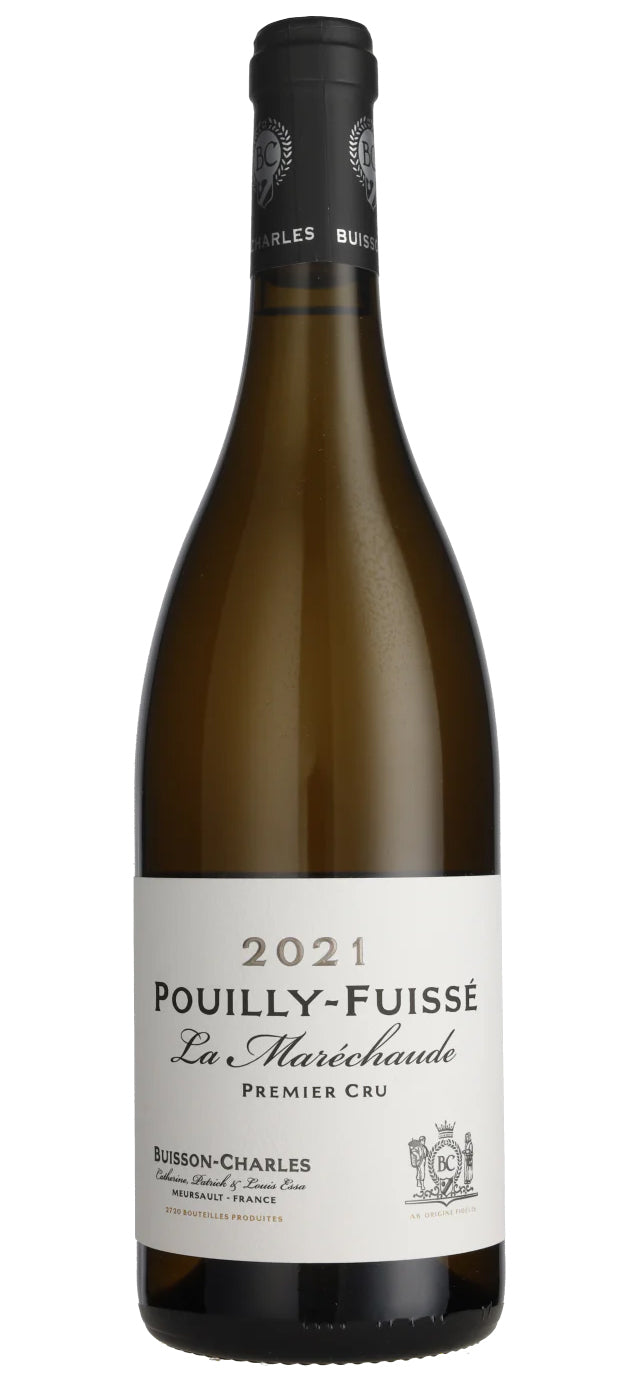 Domaine Buisson-Charles Pouilly-Fuisse La Marechaude Premier Cru 2021 Front Bottle Shot