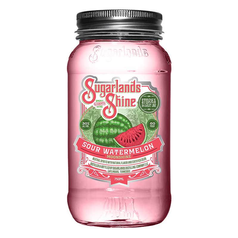 Sugarlands Sour Watermelon Moonshine 750ml