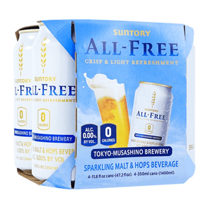 Suntory All Free Sparkling Malt & Hops Beverage 6/350ml