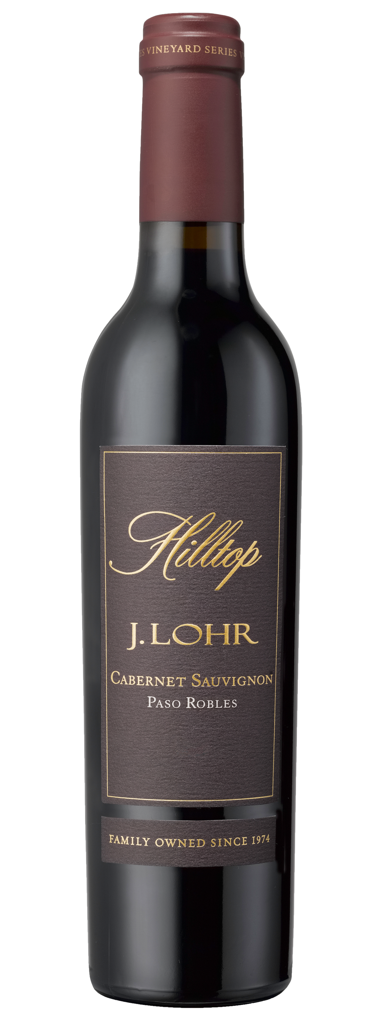 J. Lohr Hilltop Cabernet Sauvignon (375ML half-bottle) 2022 Front Bottle Shot