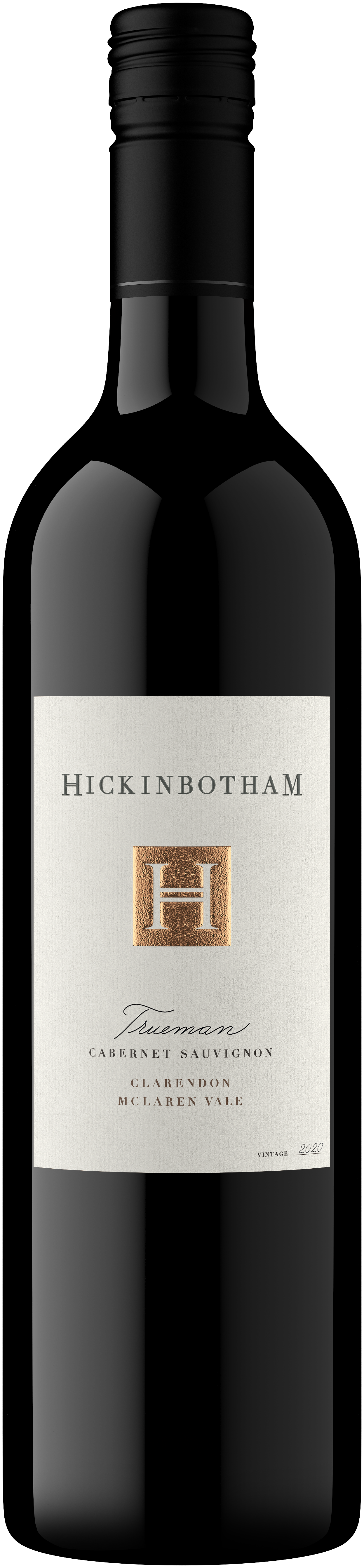 Hickinbotham Trueman Cabernet Sauvignon 2020 Front Bottle Shot