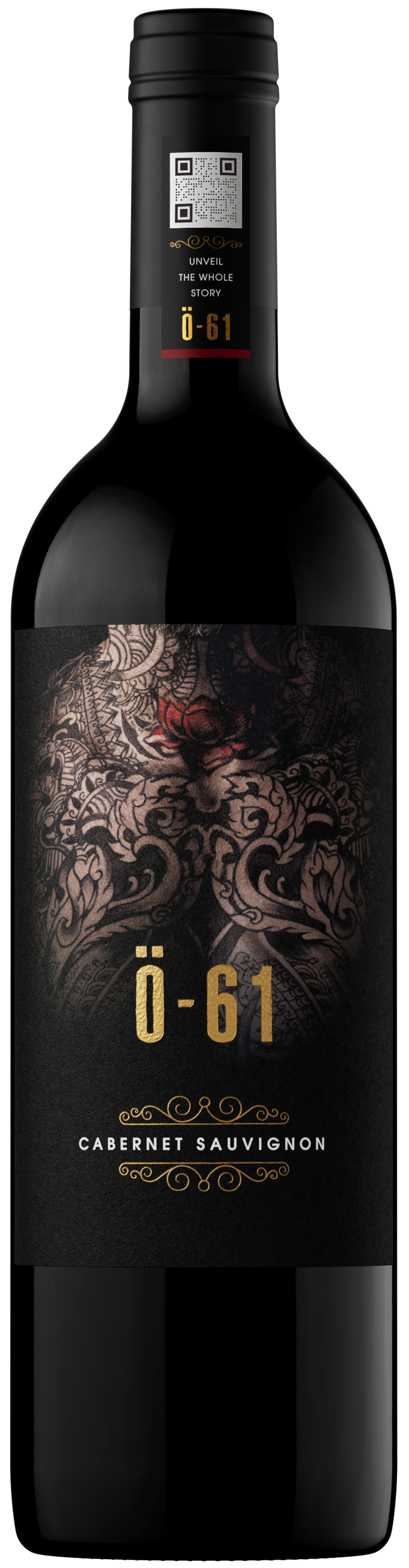 O-61 Cabernet Sauvignon 2022 Front Bottle Shot
