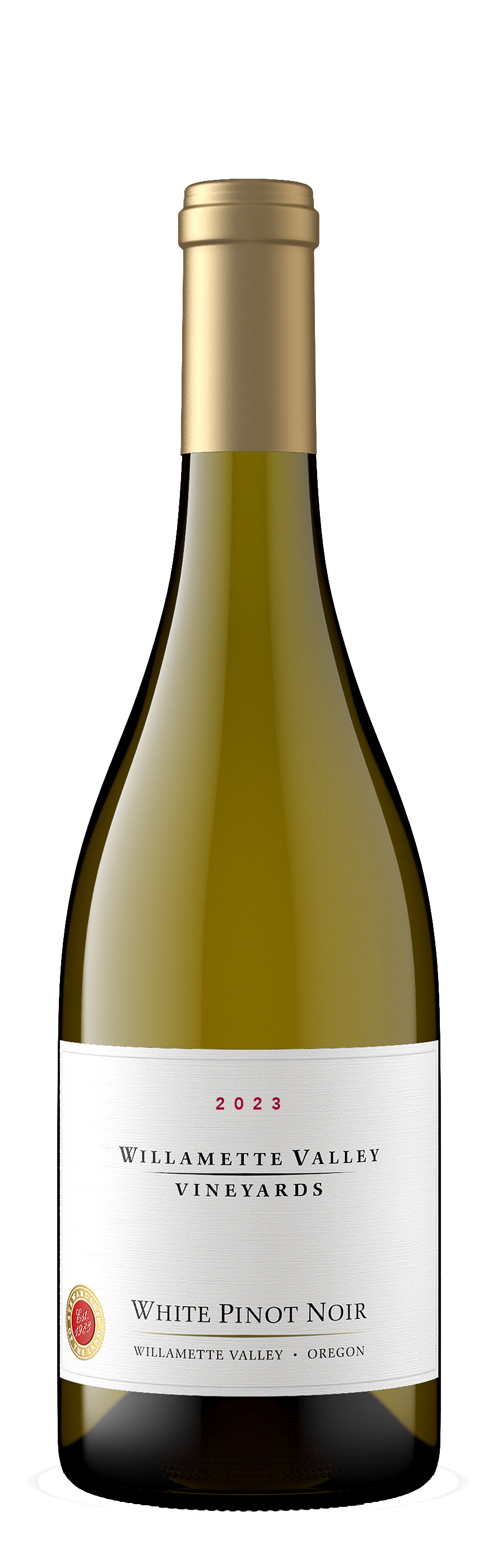 Willamette Valley Vineyards White Pinot Noir 2023 Front Bottle Shot