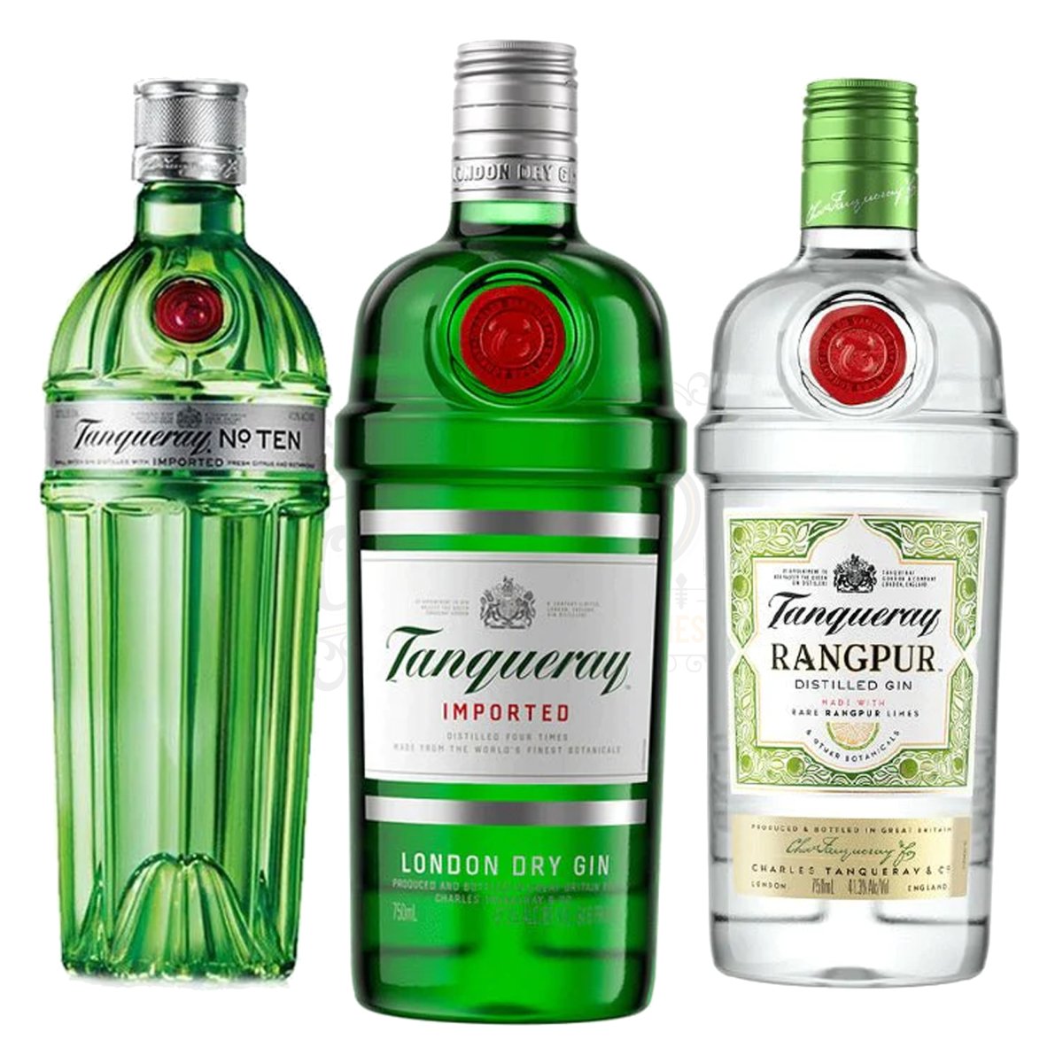 Tanqueray Gin, No. Ten Gin & Rangpur Gin Bundle