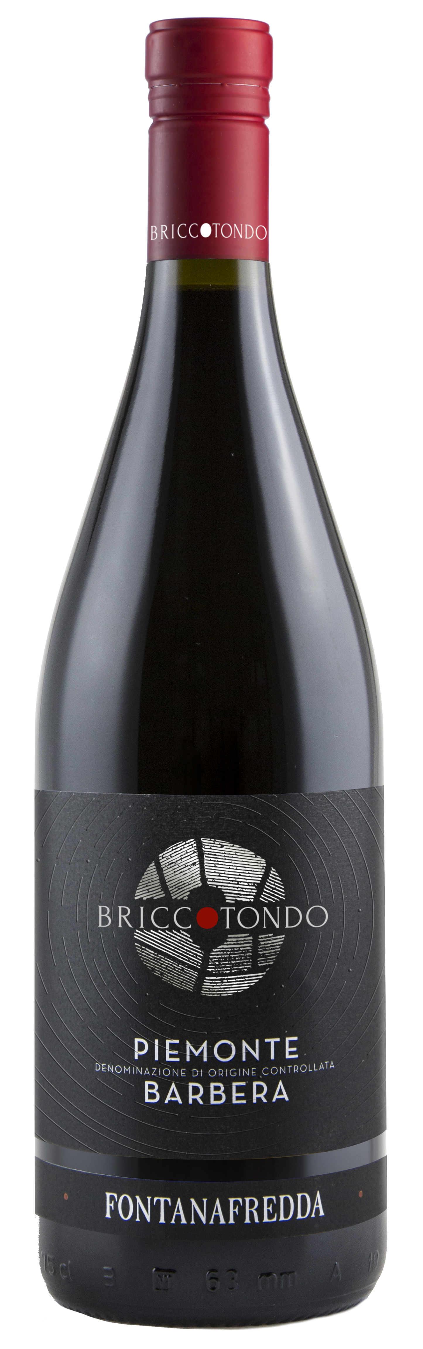 Fontanafredda Briccotondo Barbera 2021 Front Bottle Shot
