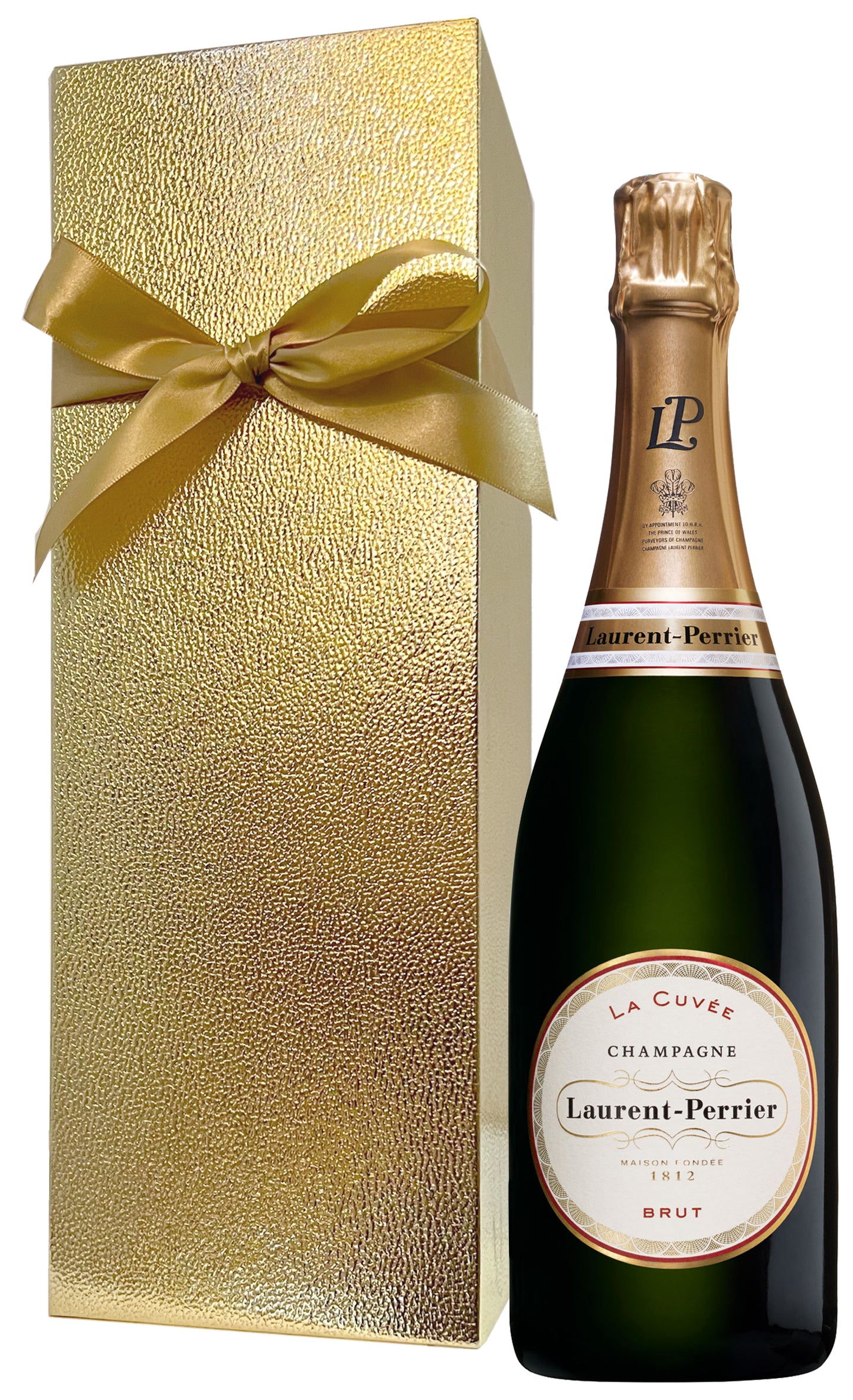 Laurent Perrier La Cuvee Brut with Gold Gift Box