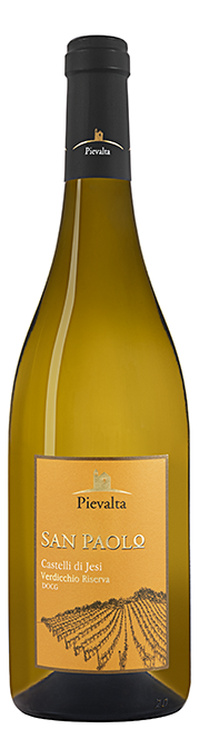 Pievalta San Paolo Castelli di Jesi Verdicchio Riserva Classico 2020 Front Bottle Shot