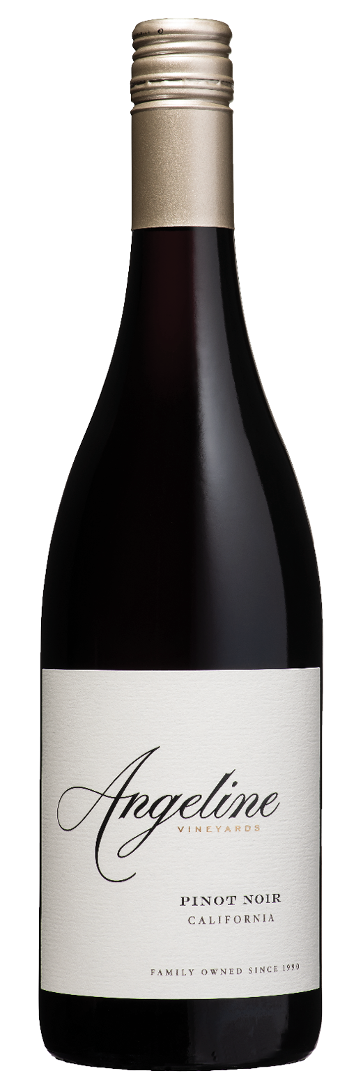 Angeline California Pinot Noir 2023 Front Bottle Shot