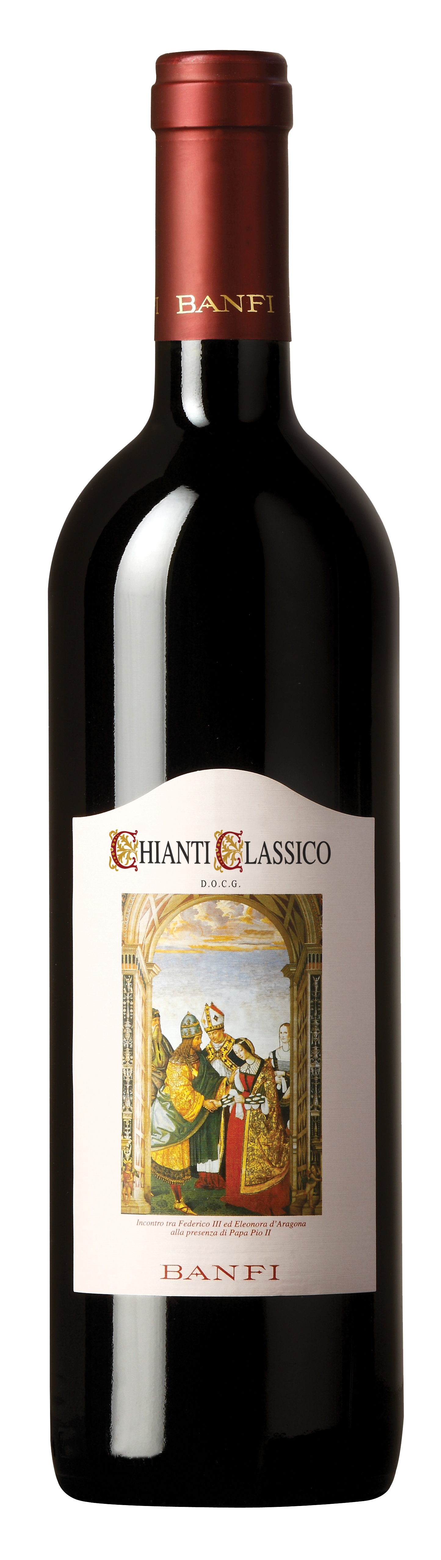 Banfi Chianti Classico 2022 Front Bottle Shot