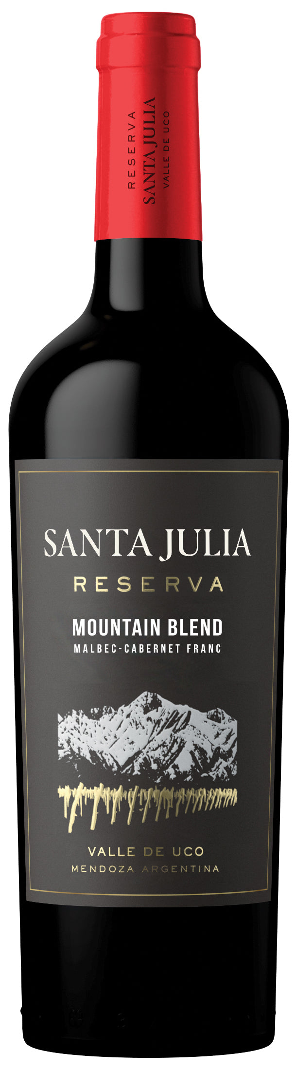 Santa Julia Reserva Mountain Blend 2023 Front Bottle Shot