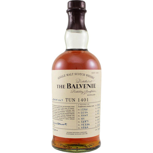 The Balvenie Tun 1401 Batch #9 Single Malt Scotch Whisky