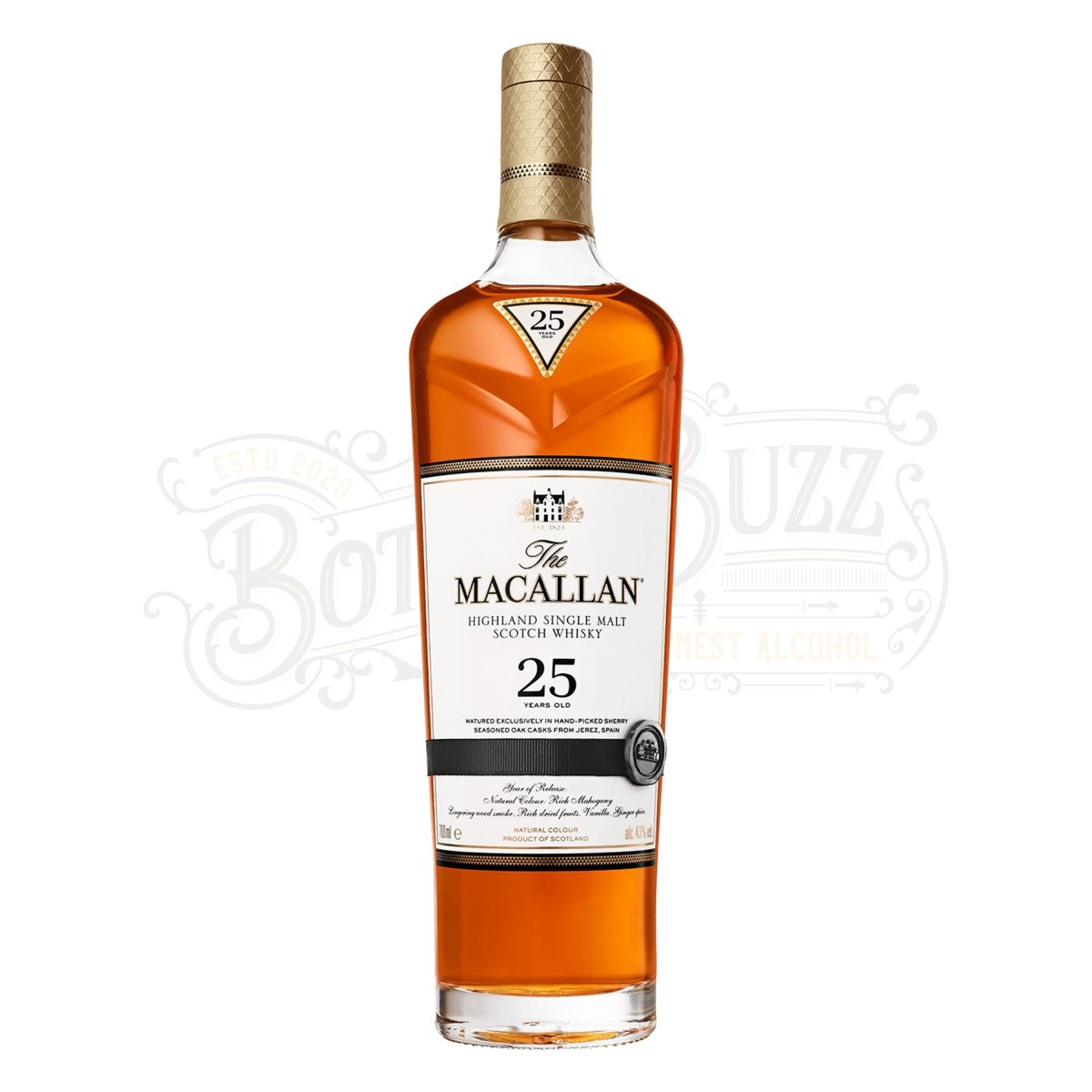The Macallan 25 Year Single Malt Scotch Whisky