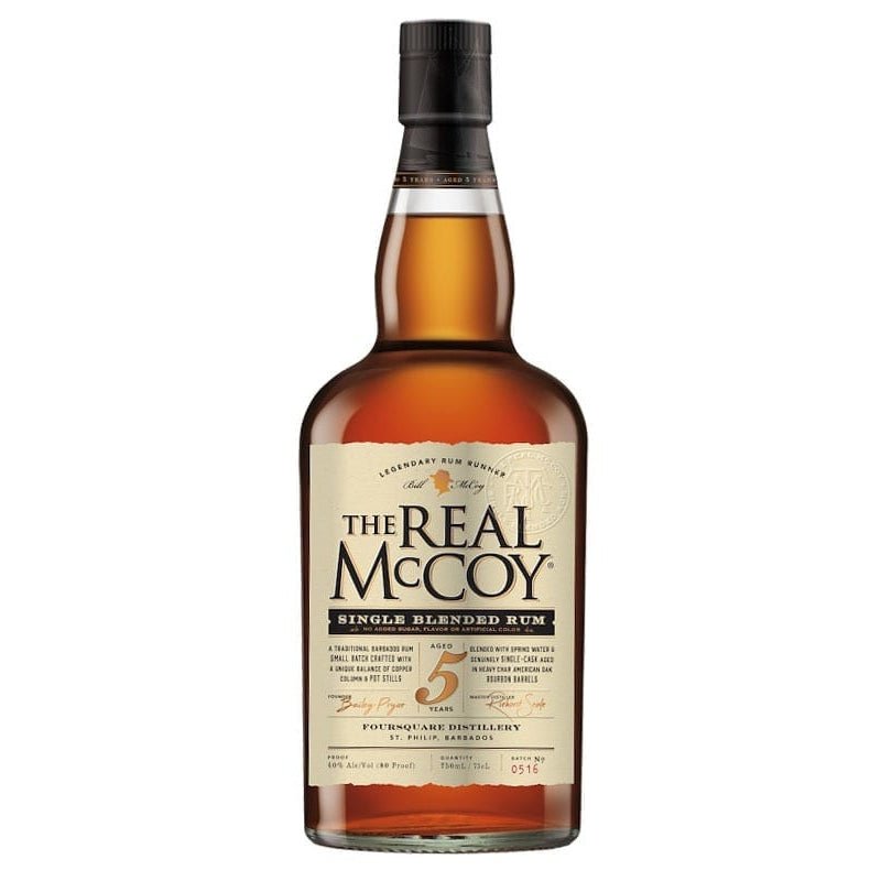 The Real McCoy 5 Year Single Blended Rum 750ml