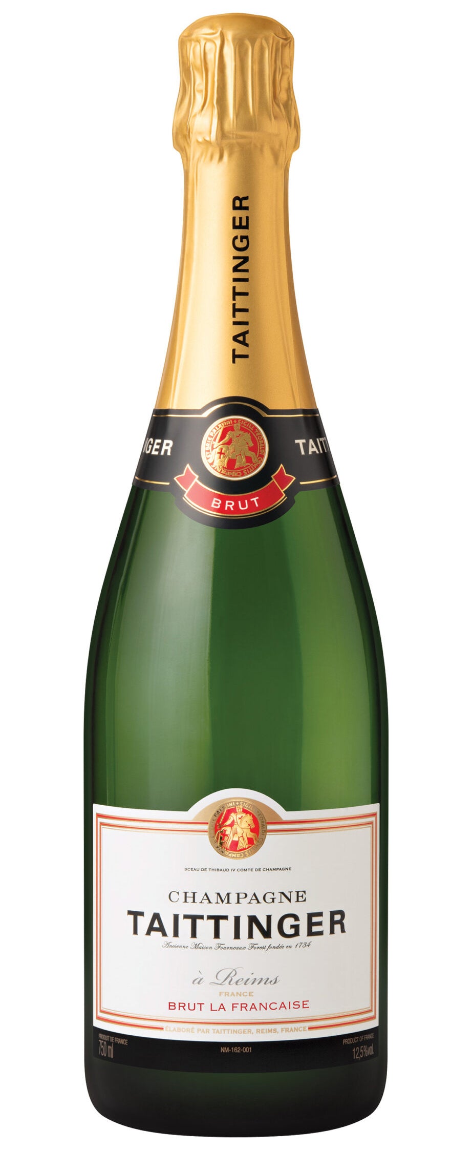 Taittinger Brut La Francaise Front Bottle Shot