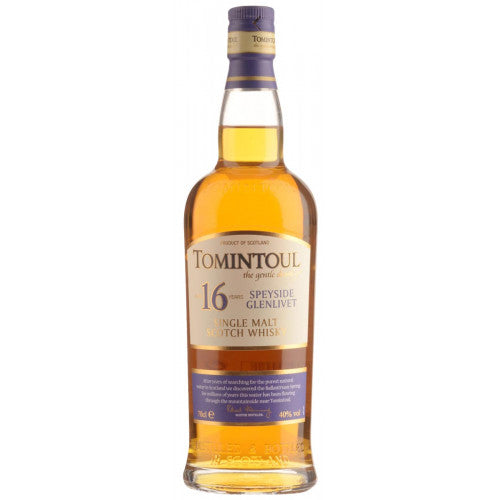 Tomintoul 16 Year Old Single Malt Scotch Whisky