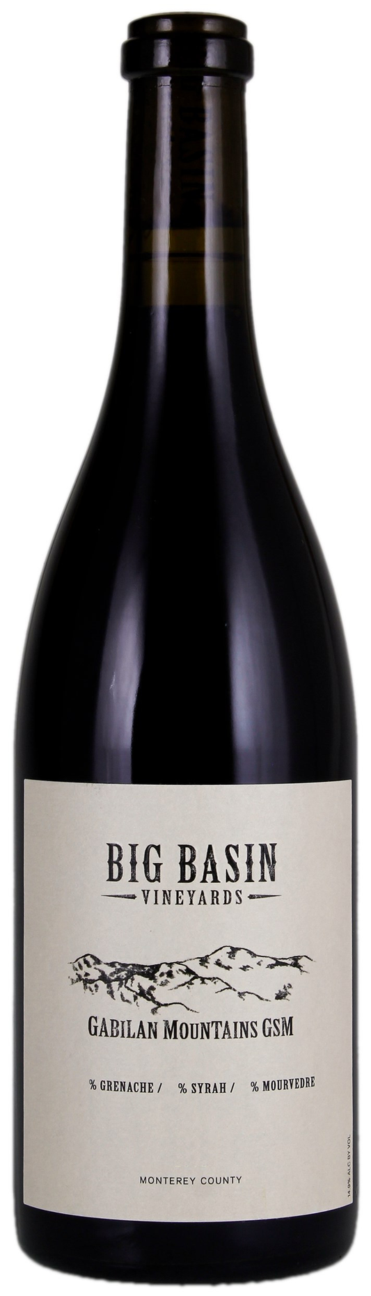 Big Basin Gabilan Mountains GSM 2019  Front Bottle Shot