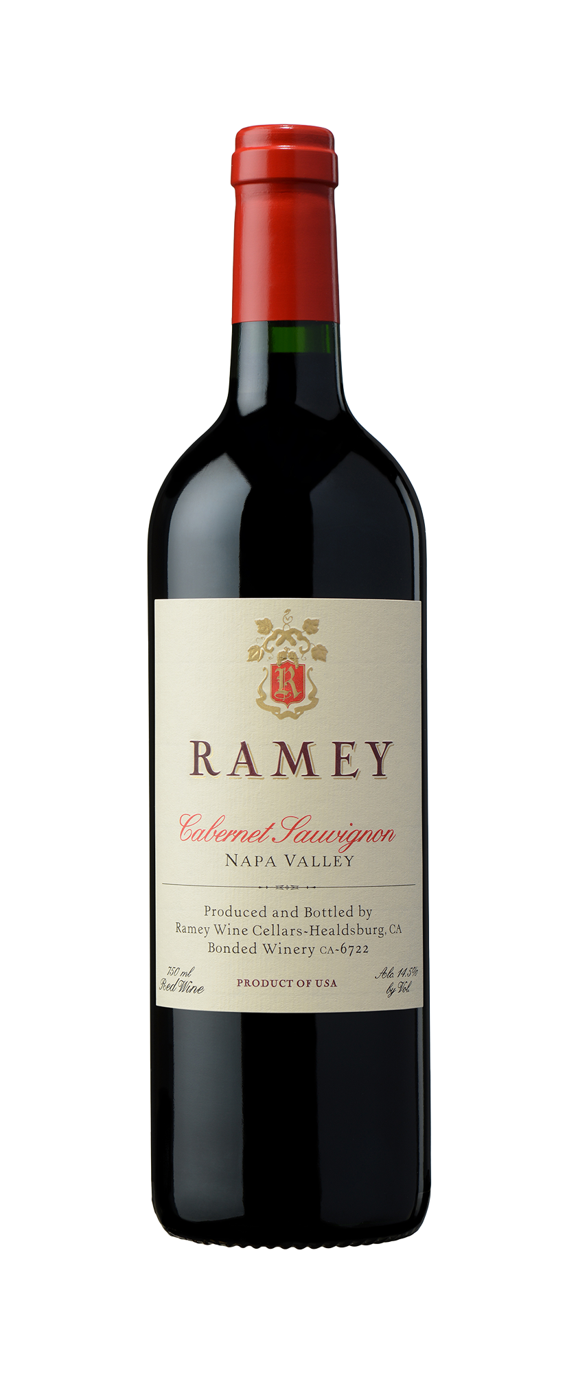 Ramey Cabernet Sauvignon 2020 Front Bottle Shot