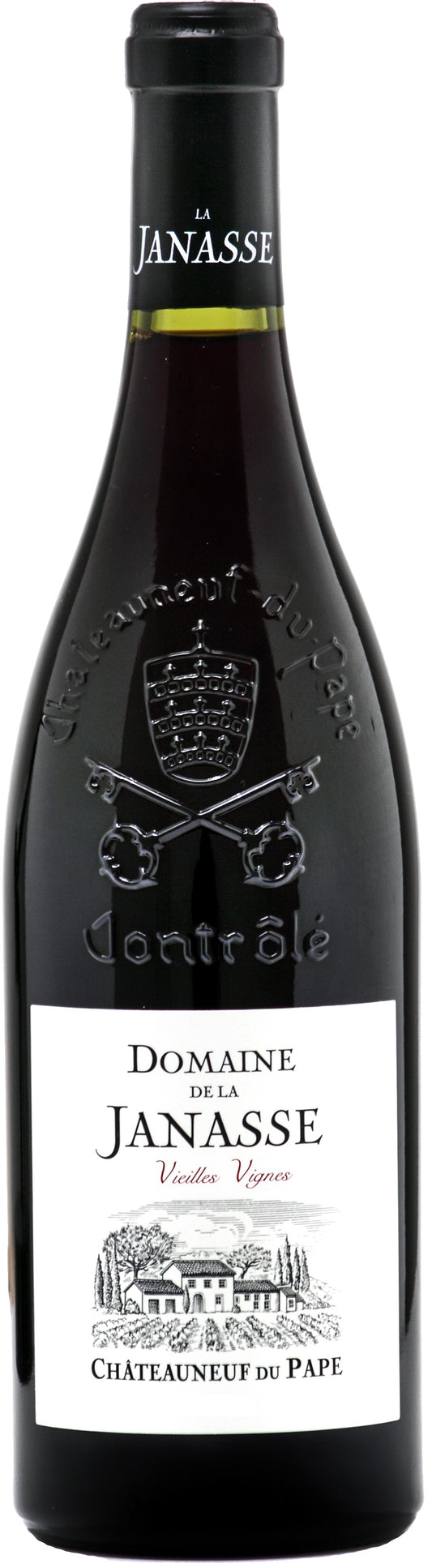 Domaine de la Janasse Chateauneuf-du-Pape Vieilles Vignes 2020  Front Bottle Shot