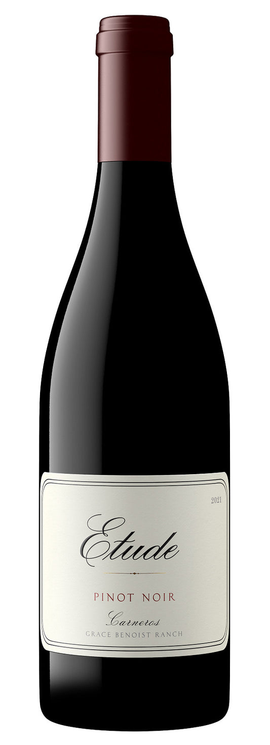 Etude Carneros Grace Benoist Ranch Pinot Noir 2021  Front Bottle Shot
