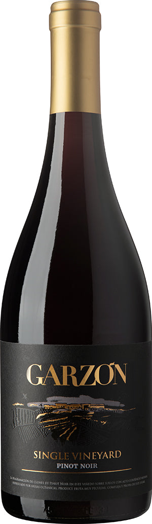 Bodega Garzon Uruguay Single Vineyard Pinot Noir 2022 Front Bottle Shot