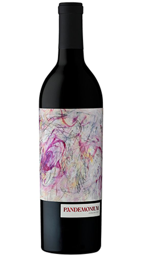 Pandemonium Zinfandel 2021 Front Bottle Shot
