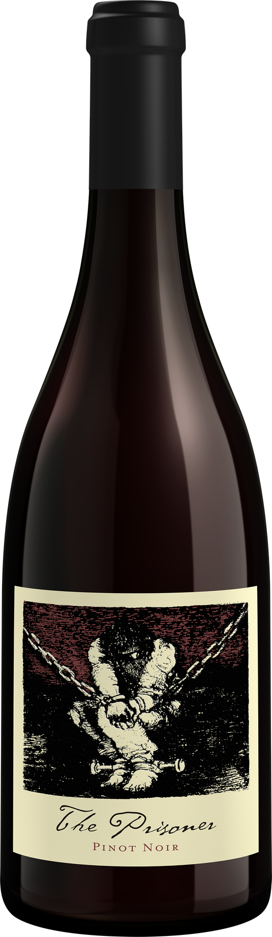 The Prisoner Wine Company Sonoma Coast Pinot Noir 2021  Front Bottle Shot