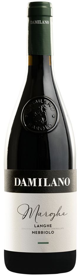 Damilano Langhe Marghe Nebbiolo 2022 Front Bottle Shot