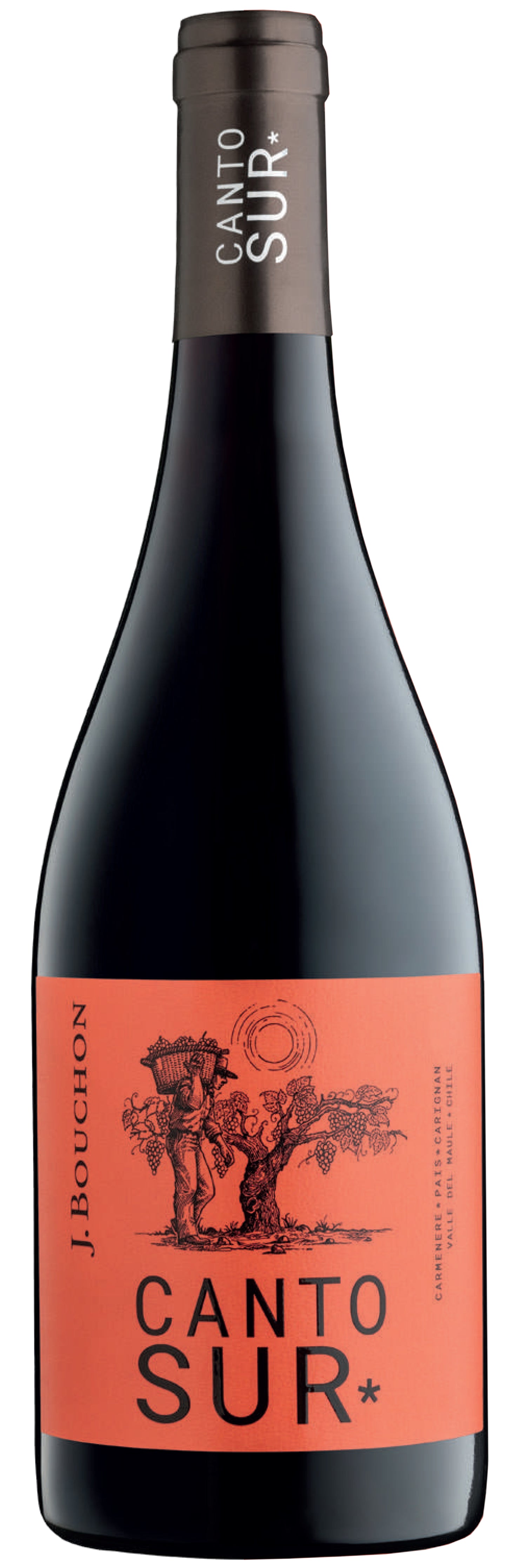 J. Bouchon Canto Sur 2021 Front Bottle Shot