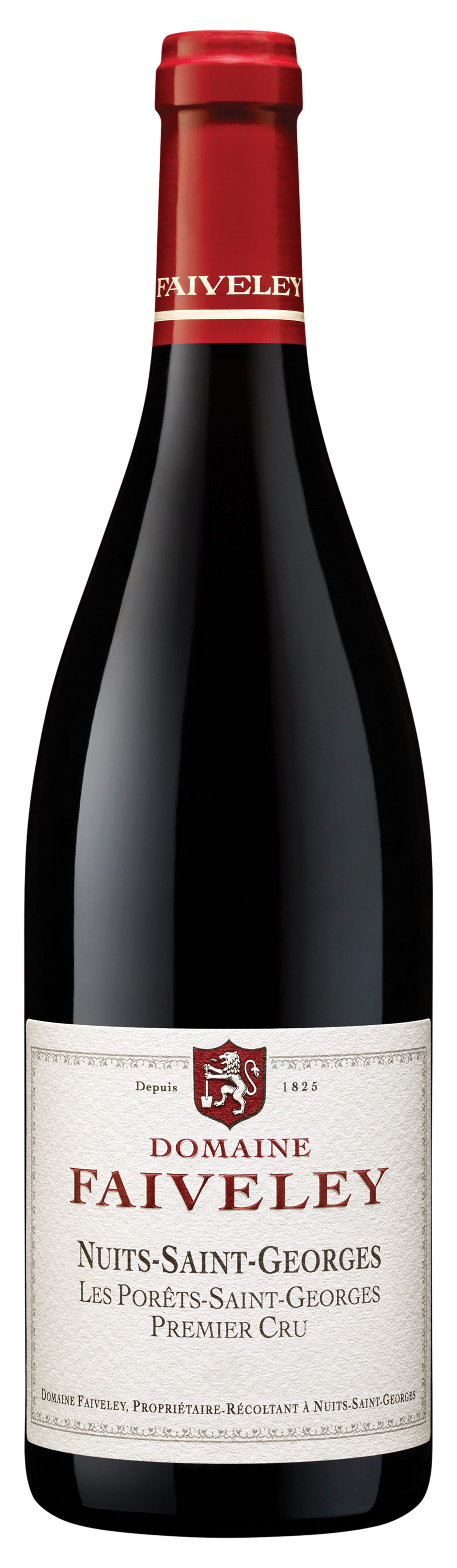 Faiveley Nuits-Saint-Georges Les Porets-Saint-Georges Premier Cru 2022 Front Bottle Shot