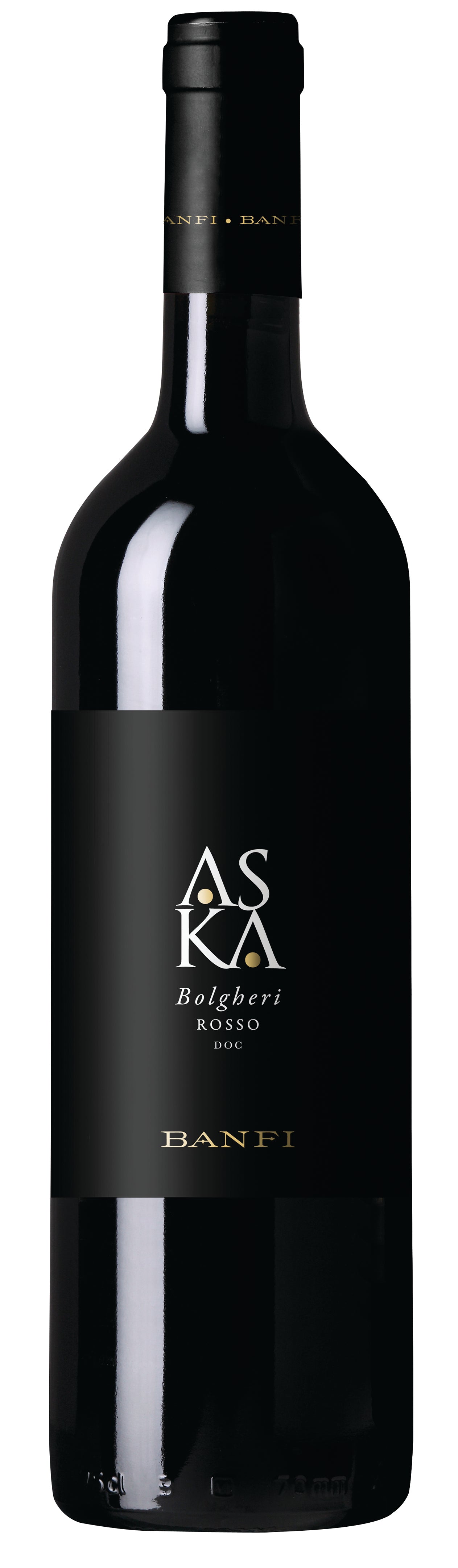 Banfi Aska Bolgheri Rosso 2021 Front Bottle Shot