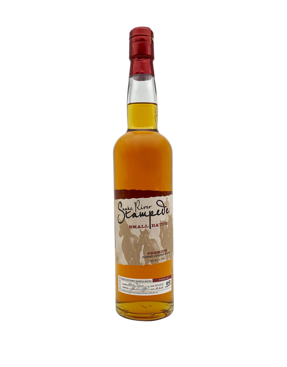SNAKE RIVER STAMPEDE SMALL BATCH WHISKEY