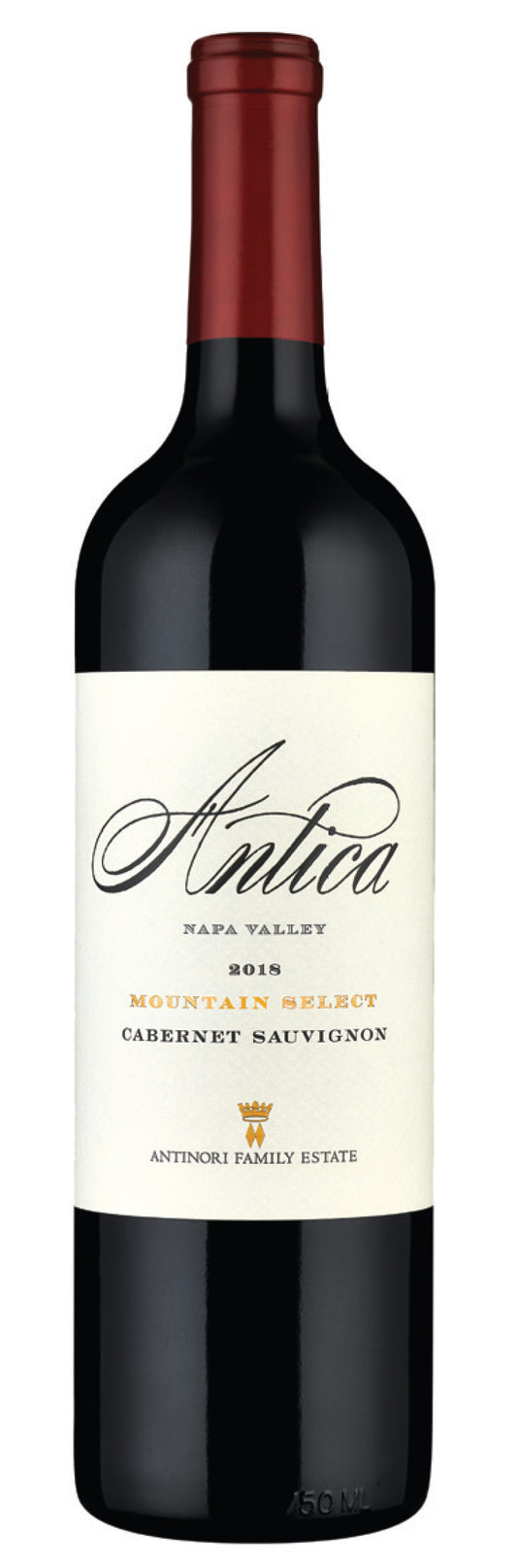 Antica Mountain Select Cabernet Sauvignon 2018  Front Bottle Shot