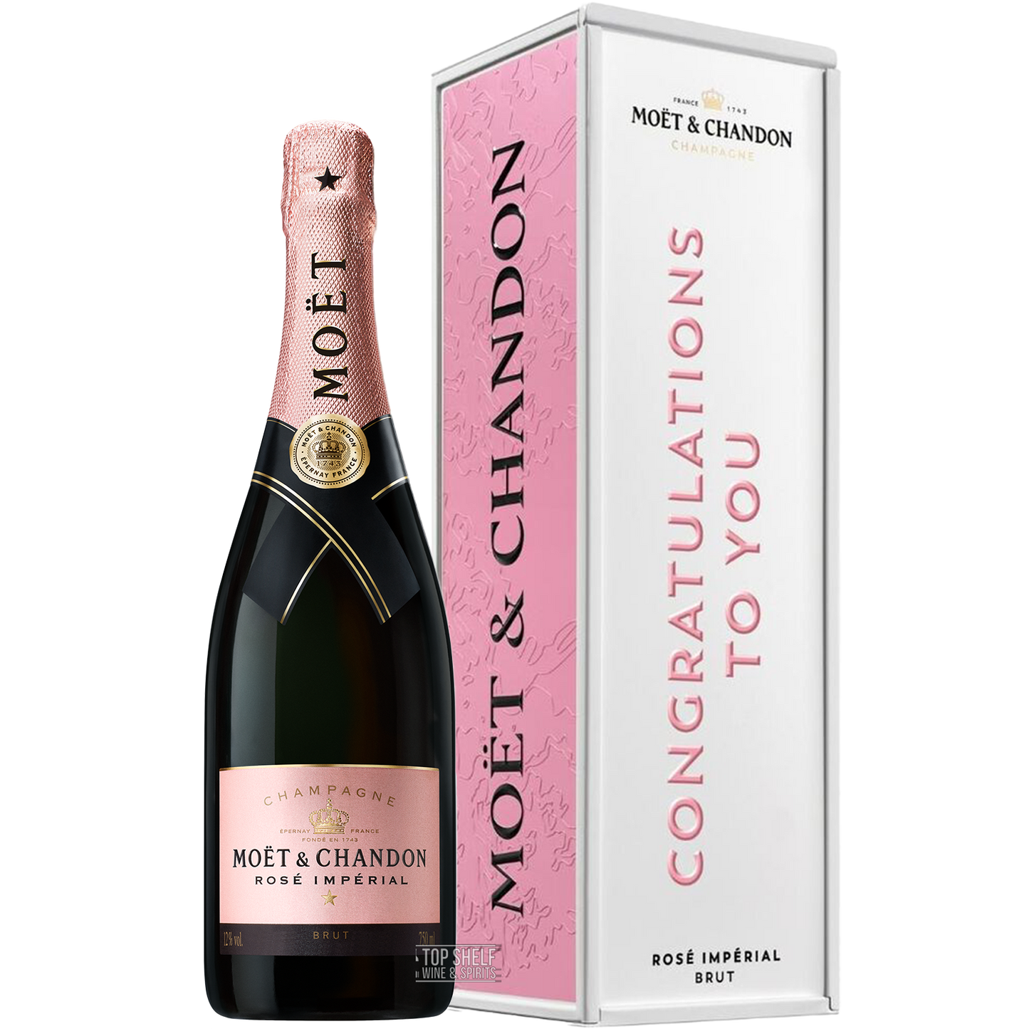Moët & Chandon Rosé Impérial "Congratulations"