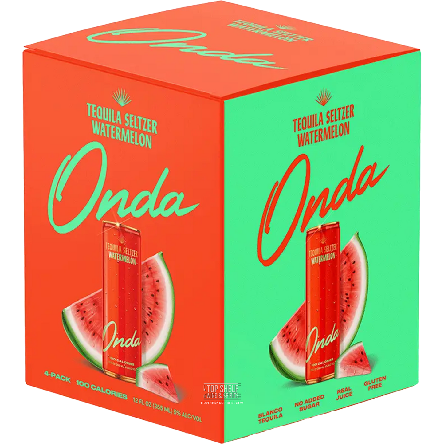 Onda Sparkling Tequila Watermelon (4 pack cans)