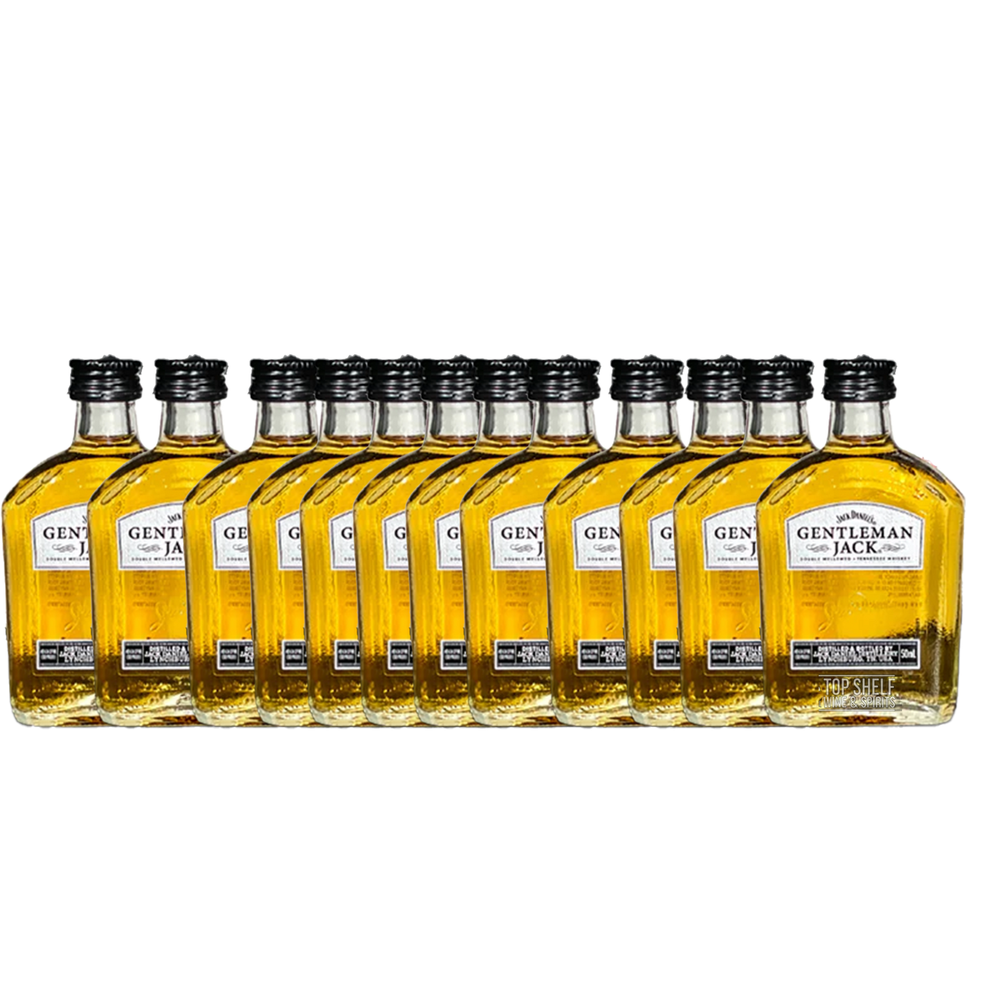 Jack Daniel's Gentleman Jack Tennessee Whiskey (12 Pack Shots)