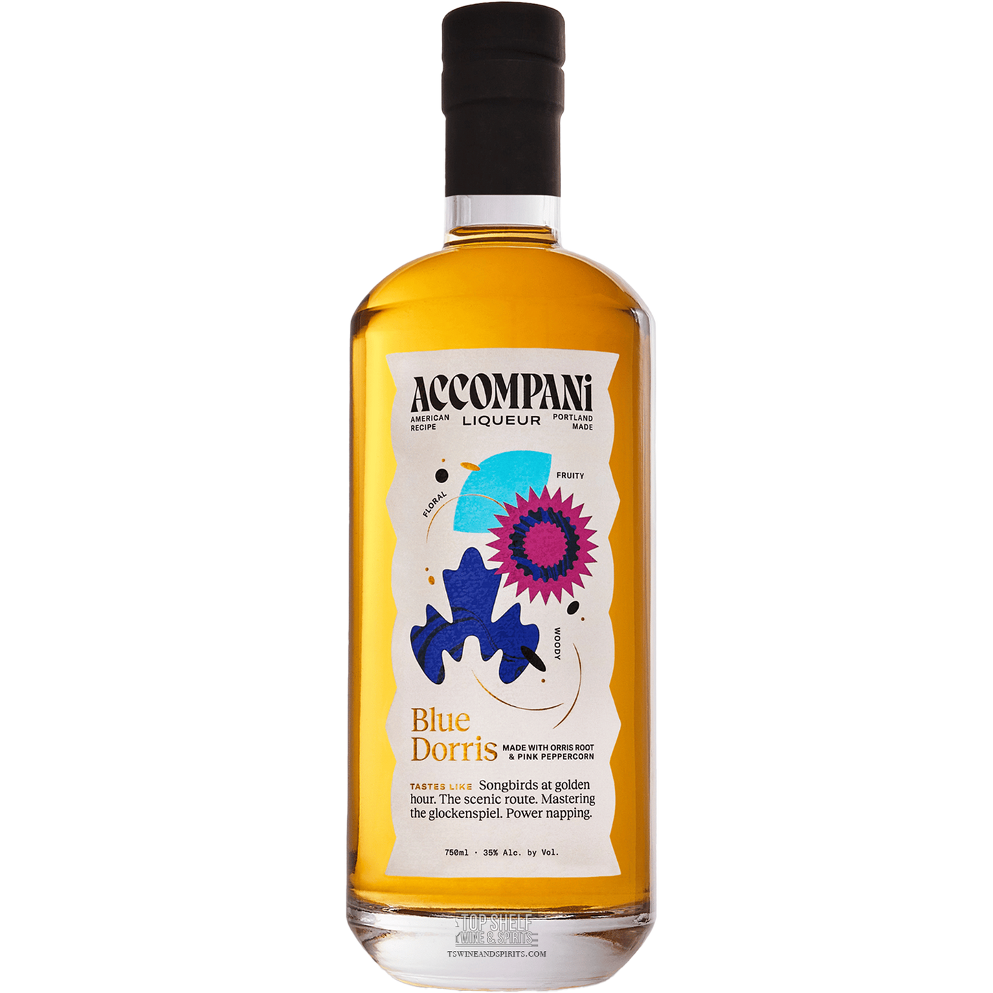 Accompani Blue Dorris Floral Liqueur