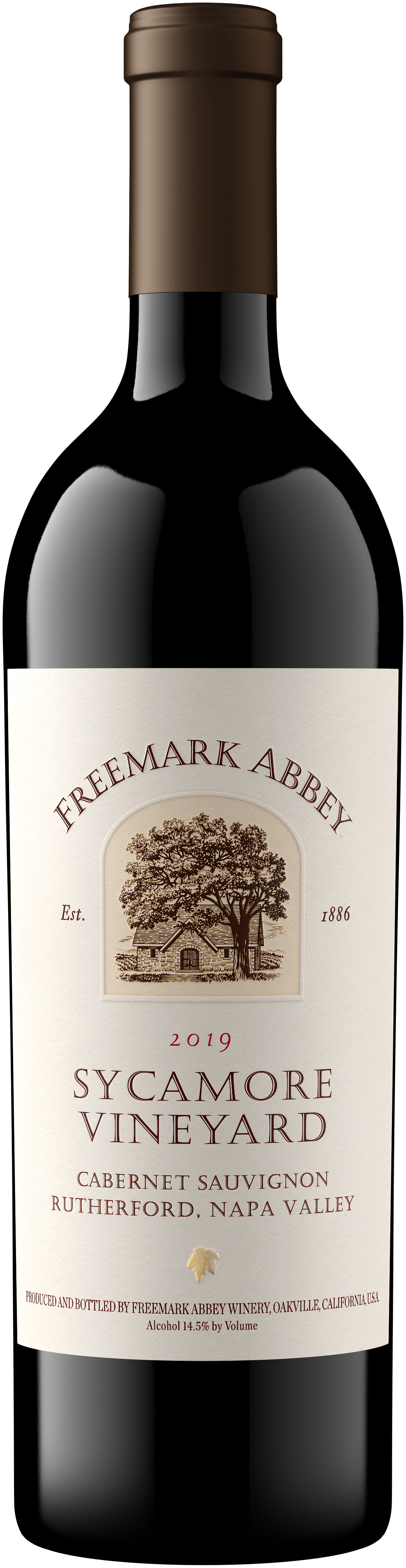 Freemark Abbey Sycamore Cabernet Sauvignon 2019 Front Bottle Shot