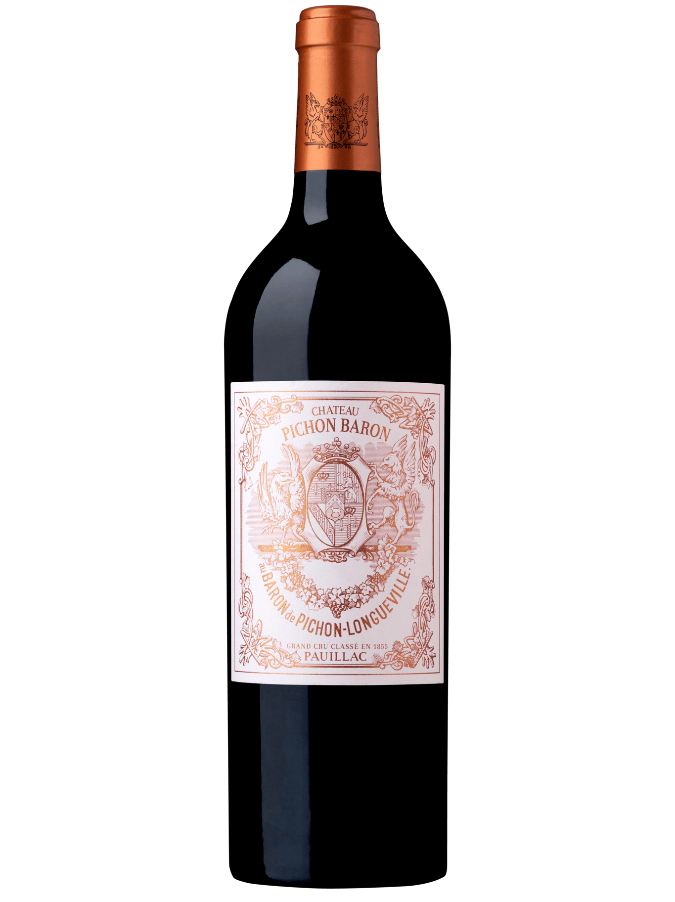 Chateau Pichon-Longueville Baron  2020  Front Bottle Shot