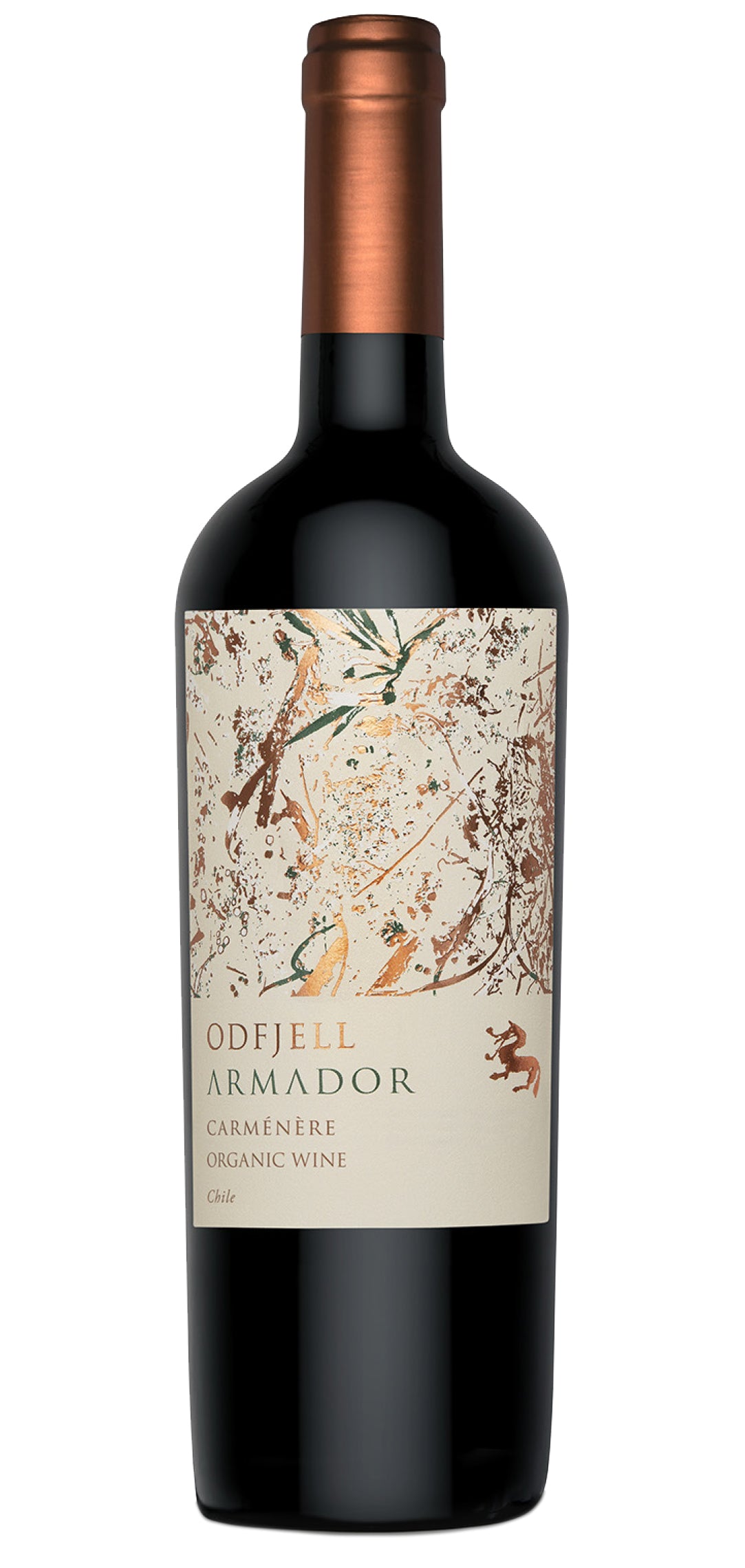 Odfjell Armador Organic Carmenere 2019 Front Bottle Shot