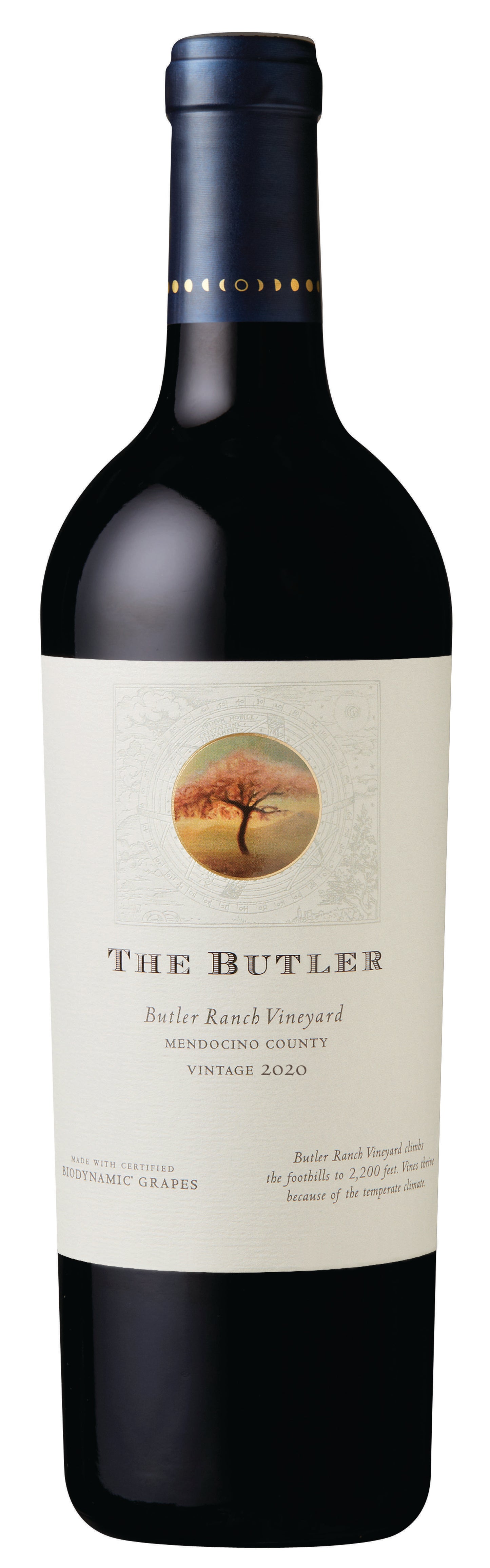 Bonterra The Butler Biodynamic Single Vineyard Red 2020 Front Bottle Shot
