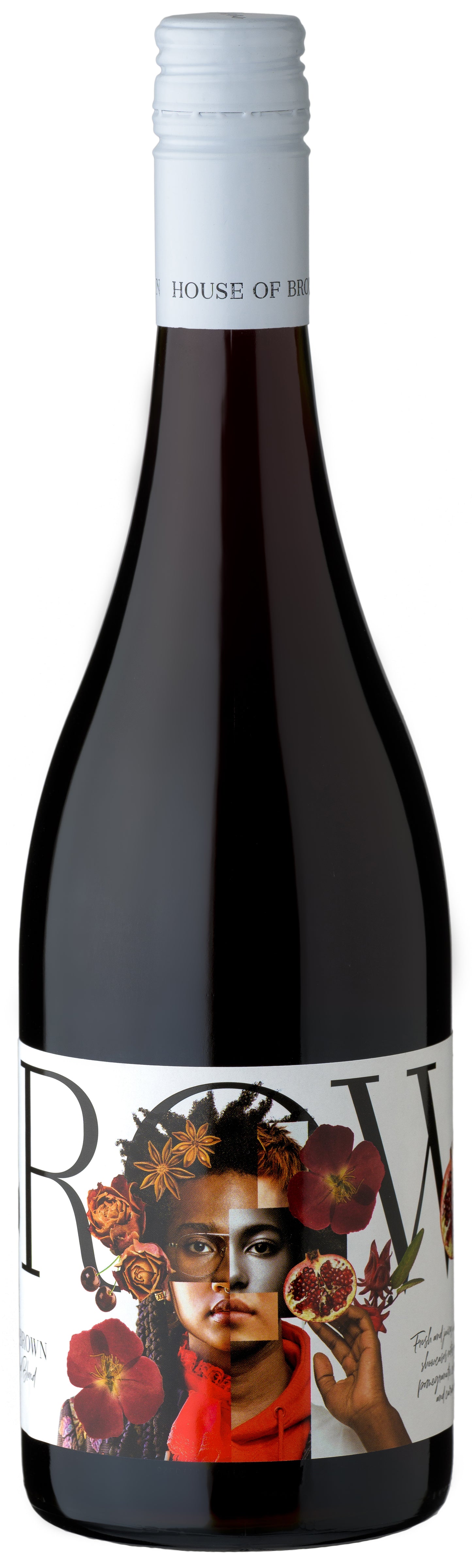 House of Brown Red Blend 2022 Front Bottle Shot