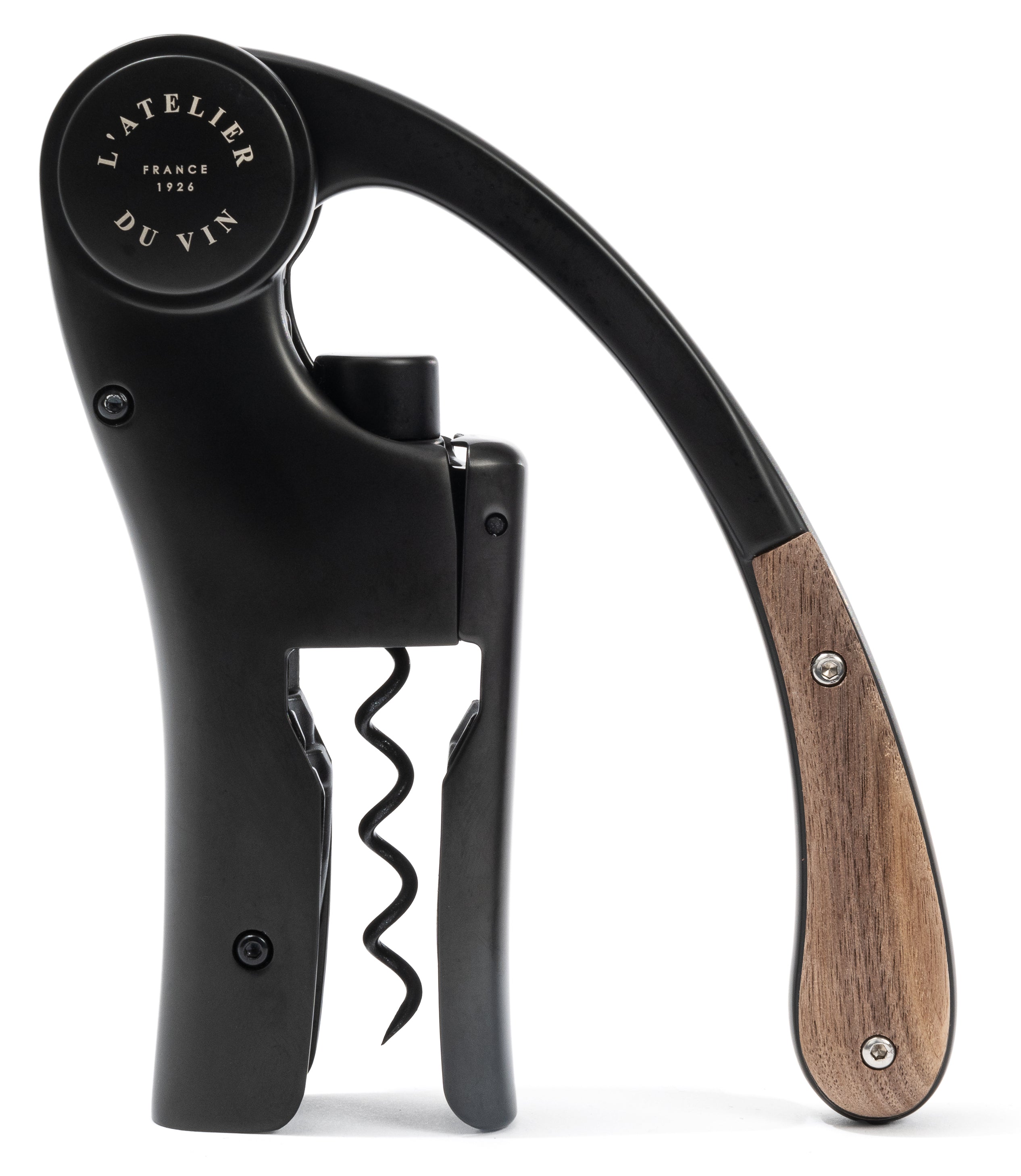 L’Atelier Oeno Motion Wood & Black Corkscrew