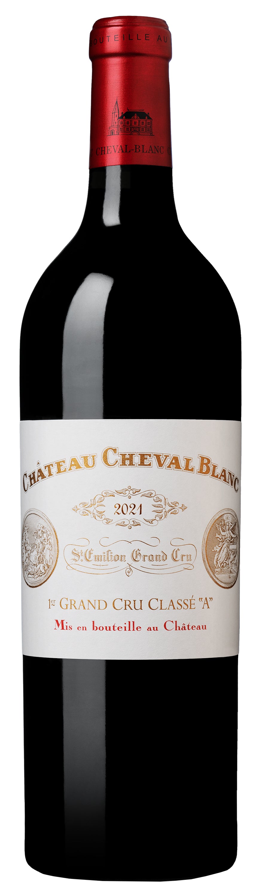 Chateau Cheval Blanc 2021 Front Bottle Shot